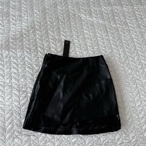 Lulus Faux Leather Mini Skirt - Women